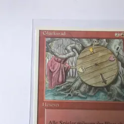 Magic the Gathering - Wheel of Fortune (German, Glucksrad) from Revised, MTG - Image 2