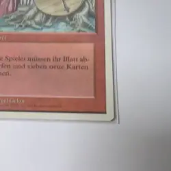 Magic the Gathering - Wheel of Fortune (German, Glucksrad) from Revised, MTG - Image 5