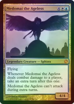 1 x Medomai the Ageless - Foil - Theros - LP - MTG - Image 1
