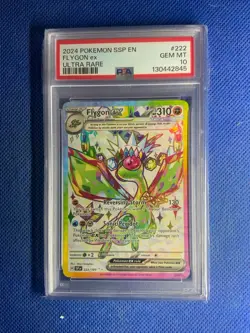 FLYGON ex 2024 SSP EN #222/191 ULTRA RARE PSA 10 - Image 1