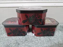 🔥POKEMON🔥SCARLET & VIOLET DESTINED RIVALS TEAM ROCKET TINS ART SET X3 SEALED - Image 5
