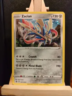 Zacian SWSH033 - Black Star Promo - Pokemon TCG - Sword & Shield - NM/M - Image 1