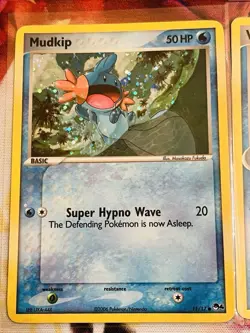 Vintage Pokemon Holo Rare Card Lot Of 6 Vaporeon Gyarados Manaphy Mudkip - Image 5
