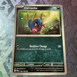Carvanha 060/094 - ME02 Phantasmal Flames PFL - Pokemon - NM/M English Regular - Image 1