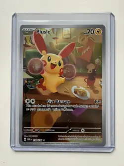 Pokemon TCG - Plusle - Paradox Rift - 193/182 - Illustration Rare - NM / M - Image 4