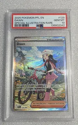 Pokemon TCG: Dawn SIR 129/094 Phantasmal Flames PSA 10 Gem Mint LOW POP - Image 1