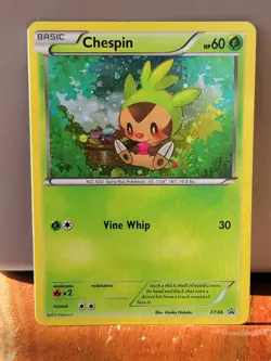Pokemon Chespin XY88 XY Black Star Promos Holo - Image 1