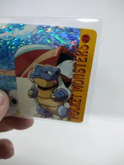 Pokemon Blastoise Holo Prism Vending Sticker #23 Pocket Monsters - Image 5