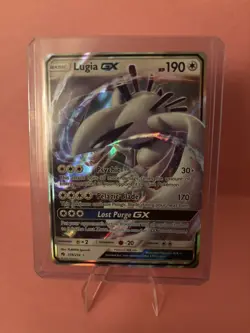 Lugia GX 159/214 SM Lost Thunder Ultra Rare NM Pokemon TCG - Image 1