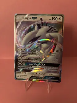 Lugia GX 159/214 SM Lost Thunder Ultra Rare NM Pokemon TCG - Image 2