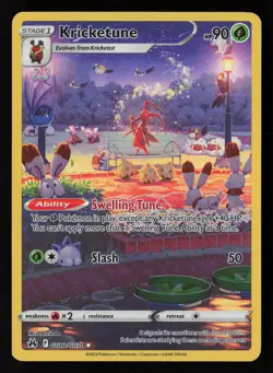 Kricketune GG02/GG70 Crown Zenith: Galarian Gallery Pokemon TCG NM - Image 1