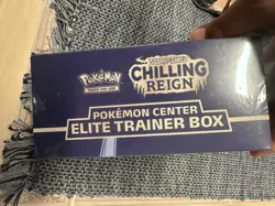 Pokemon Center Exclusive Chilling Reign Error ETB Elite Trainer Box - Image 2