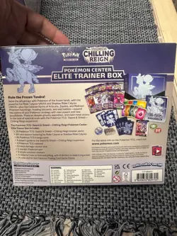 Pokemon Center Exclusive Chilling Reign Error ETB Elite Trainer Box - Image 4