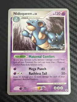 Pokemon TCG Nidoqueen 30/111 2009 World Championships Normal MP/HP - Image 1