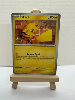 Pikachu - 051/162 - Common - SV5: Temporal Forces - Pokemon TCG - Image 1