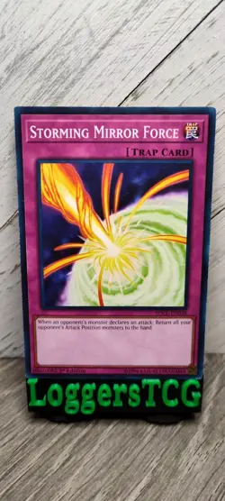 Yu-Gi-Oh! Storming Mirror Force / SDCL-EN038 1st Edition MP - Image 1