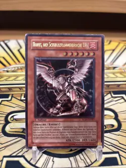 Yugioh Horus, der Schwarzflammendrache LV6 Ultimate Rare 1.Auflage SOD-DE007 - Image 1