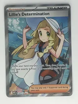 Lillies Determination Phantasmal Flames 169/132 Ultra Rare NM Pokemon Card - Image 1