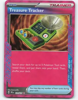 Treasure Tracker #131/131 Ace Spec Pokemon Card SV: Prismatic Evolutions - Image 1