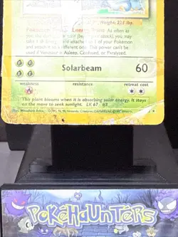 Pokemon Card Venusaur 15/102 Holo Rare Base Set WOTC Played 3 - Image 2