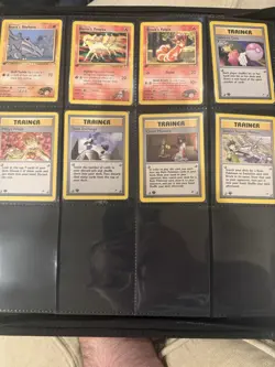 1st Edition Gym Heroes Pokemon Cards. 20 Total. 16 Pokemon And 4 Trainer Cards - Image 2