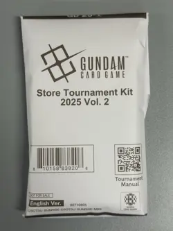Gundam Card Game Store Tournament Kit Vol 2 SEALED English Volume Discount - Image 1