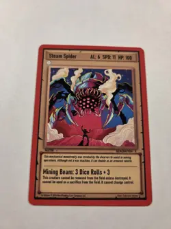 Steam Spider 063/150 Undead Invasion Generation 2 Ward Tcg Card - Image 1