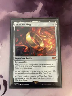 The One Ring Lord of Rings MTG Magic Gathering Cards See Photos - Image 1