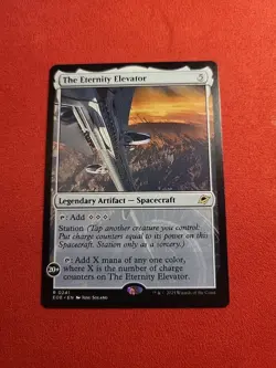 The Eternity Elevator Edge of Eternities Regular EoE 241 Land Artifact - Image 1