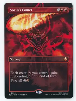 Sozin's Comet #0332 (Borderless) MTG: Avatar: The Last Airbender Magic - Image 1
