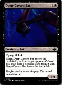 Deep-Cavern Bat U The Lost Caverns of Ixalan 102 NM NM-LP - Image 1