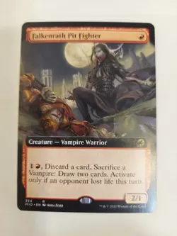 Falkenrath Pit Fighter (Extended Art) Innistrad: Midnight Hunt Regular - Image 1