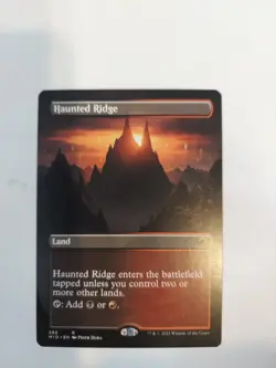 Haunted Ridge (Borderless) Innistrad: Midnight Hunt Regular - Image 1