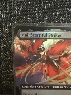 Mai, Scornful Striker (Extended Art) Avatar: The Last Airbender Foil - Image 3