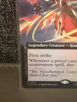 Mai, Scornful Striker (Extended Art) Avatar: The Last Airbender Foil - Image 5