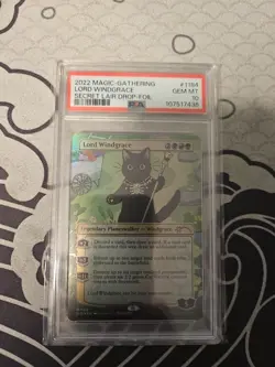 2022 Magic Gathering MTG Lord Windgrace #1184 PSA 10 - Image 1