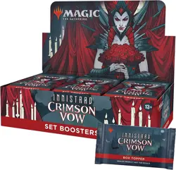 Crimson Vow SET Booster Box-MTG Magic the Gathering-Innistrad New Factory Sealed 630509994496 - Image 1