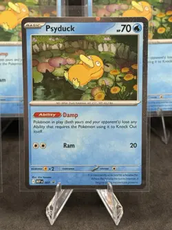 Lot Of (5) Pokemon Mega Evolutions Psyduck 007 Black Star Promos - Image 4