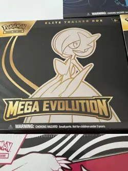 POKEMON “ETB LOT OF 5” PHANTASMAL FLAMES,MEGA EVOLUTION,WHITE FLARE & SURGING SP - Image 3