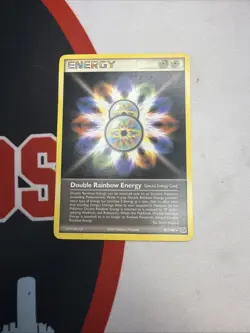 Pokemon TCG 87/106 Double Rainbow Energy EX Emerald Non Holo Rare LP - Image 1