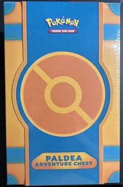 Pokemon TCG: Paldea Adventure Chest Factory Sealed - Image 1