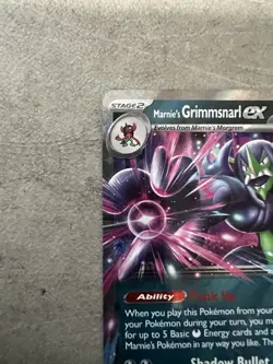 Pokemon TCG: SV10: Destined Rivals - Marnie's Grimmsnarl ex - (DRI) - 136/182 - Image 2
