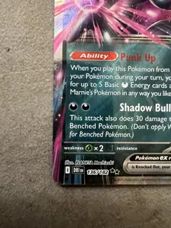 Pokemon TCG: SV10: Destined Rivals - Marnie's Grimmsnarl ex - (DRI) - 136/182 - Image 4
