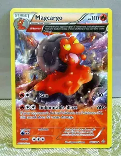 POKEMON Magcargo 24/160, XY Primal Clash, RARE, NM Condition - Image 1