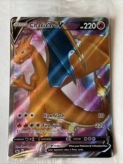 2020 Pokemon TCG Charizard V SWSH050 Black Star PROMO NEAR MINT SEALED - Image 1