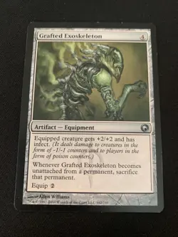 Grafted Exoskeleton Scars of Mirrodin Regular - Image 1