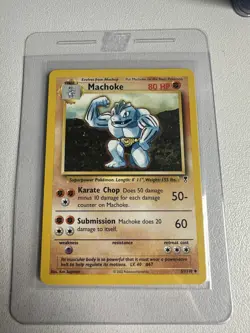 Machoke 51/110 Legendary 2002 Uncommon WOTC Vintage Pokemon - Image 1
