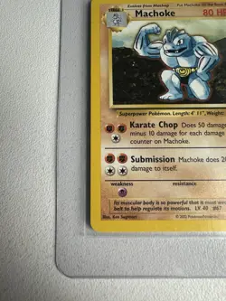 Machoke 51/110 Legendary 2002 Uncommon WOTC Vintage Pokemon - Image 2