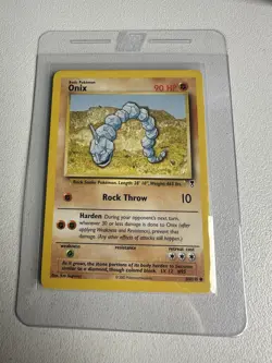 Onix 84/110 Legendary 2002 WOTC Vintage Pokemon - Image 1
