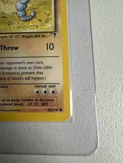 Onix 84/110 Legendary 2002 WOTC Vintage Pokemon - Image 5